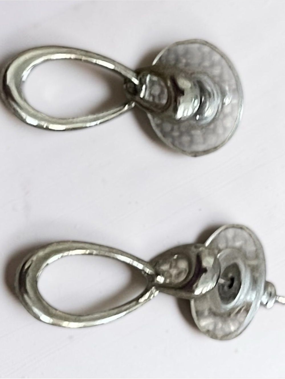 Oval Loop Suspended Earring - Picture 8 of 9